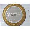 Image 2 : Aladin London Club $10 Gaming Token (UNC) Silver