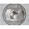Image 1 : 2004-S Silver Wisconsin Quarter (Gem Proof)