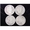 Image 1 : 4 Assorted Barber Quarters