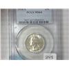 Image 1 : 1954-S Washington Quarter PCGS MS64