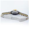 Image 9 : Rolex Ladies 2 Tone Champagne Diamond Lugs & Pyramid Datejust Wristwatch