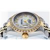 Image 9 : Rolex Ladies 2 Tone Quickset 18K MOP Diamond Lugs Datejust 26MM Wristwatch