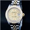 Image 1 : Rolex Ladies 2 Tone Champagne Diamond Datejust Wristwatch 26MM