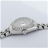 Image 7 : Rolex Ladies Stainless Steel 26MM Slate Grey String Diamond Lugs Wristwatch
