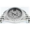 Image 4 : Rolex Ladies Stainless Steel Quickset Slate Grey Diamond Lugs Datejust Wristwatc