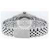 Image 5 : Rolex Mens Stainless Steel Black Baguette Diamond 36MM Datejust Wristwatch
