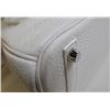 Image 8 : Hermes White Clemence Birkin 30