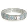 Image 1 : Chanel Crystal Lucite Floral Sequin Bangle