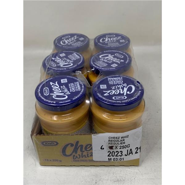 Kraft Cheez Whiz (6 x 250g)