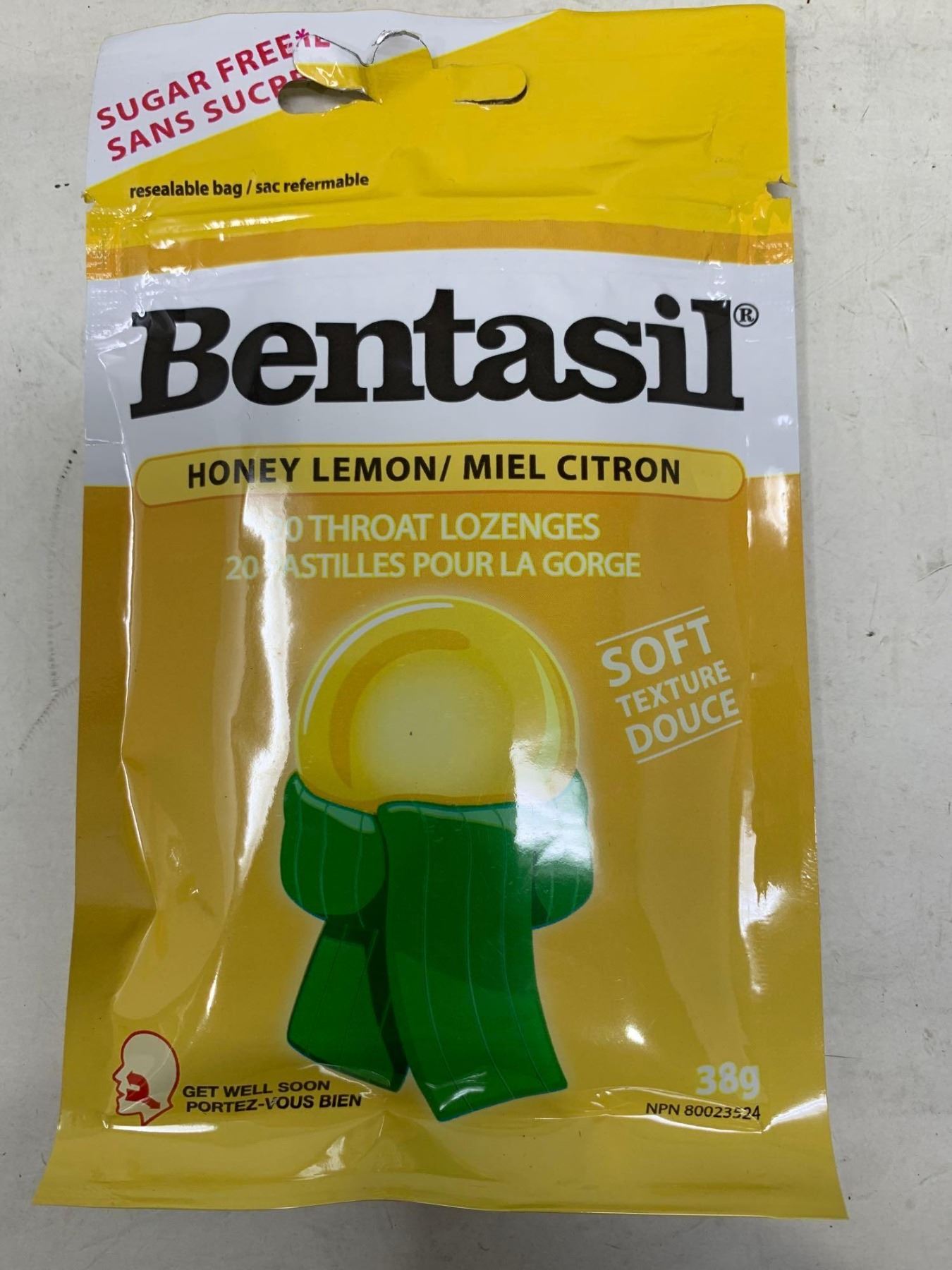 Bentasil Honey Lemon Throat Lozenges (6 x 20)