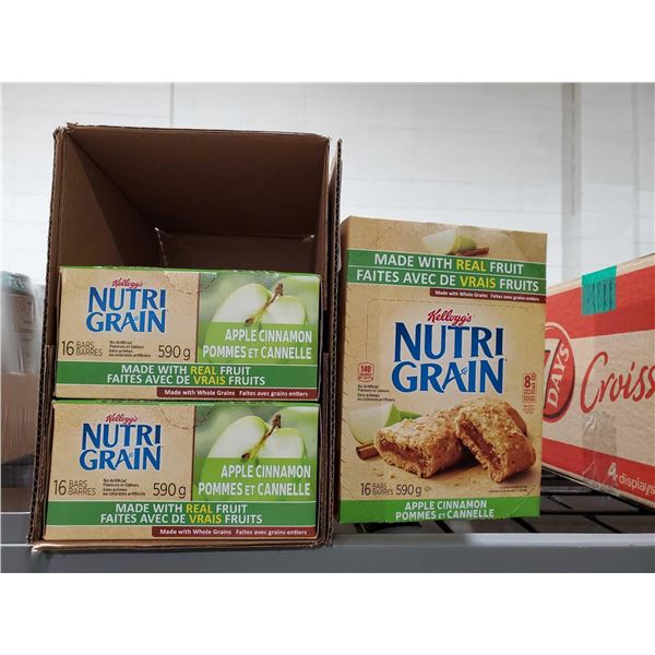 Case Lot Of Nutri Grain Apple Cinnamon 3 x 590g