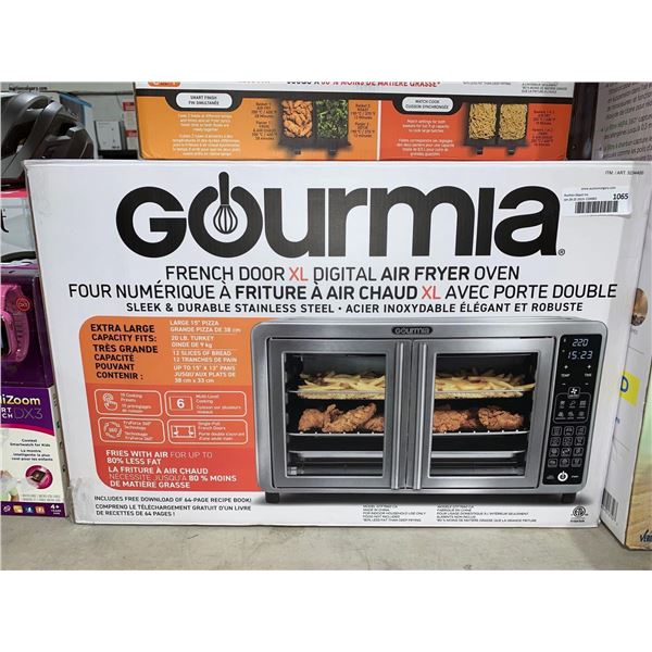 Gourmia French Door XL Digital Air Fryer Oven