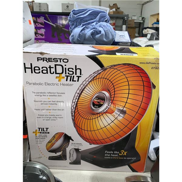 Presto Heat Dish Plus Tilt