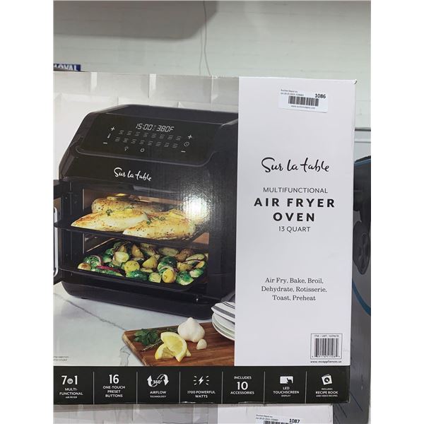 Sur la Table Multifunctional Air Fryer Oven 13 Quart