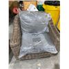 Image 2 : NEW Allen + Roth Wicker Swivel Rocker Patio Chair