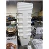 Image 1 : Lot of 6 Styrofoam Coolers with Lids