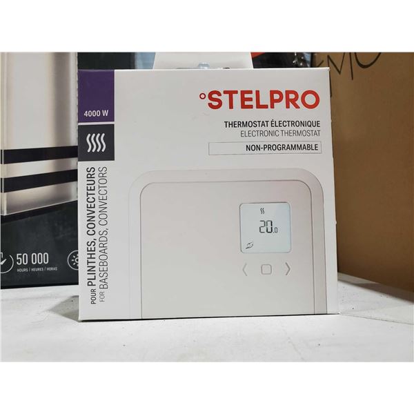 Stelpro Electric Thermostat for Baseboard Convectors 4000W