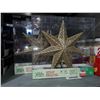 Image 1 : Lot of 2 NEW Holiday Living Lighted Star Tree Topper