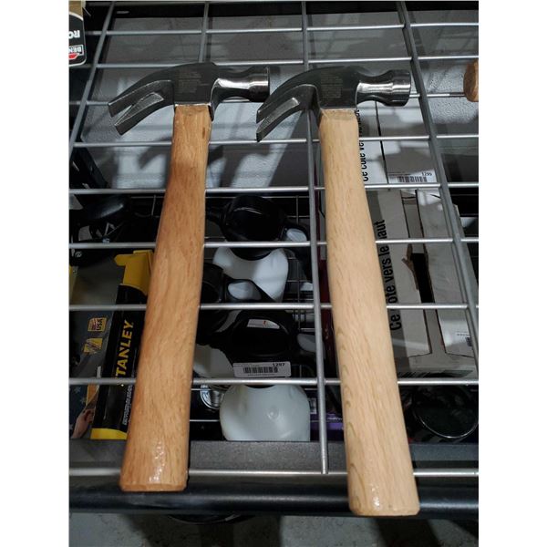 Lot of 2 - 16oz Workpro Claw Hammers