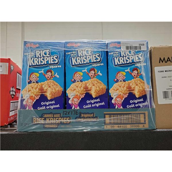 Case Lot Of Rice Krispies Original 12 x 176g