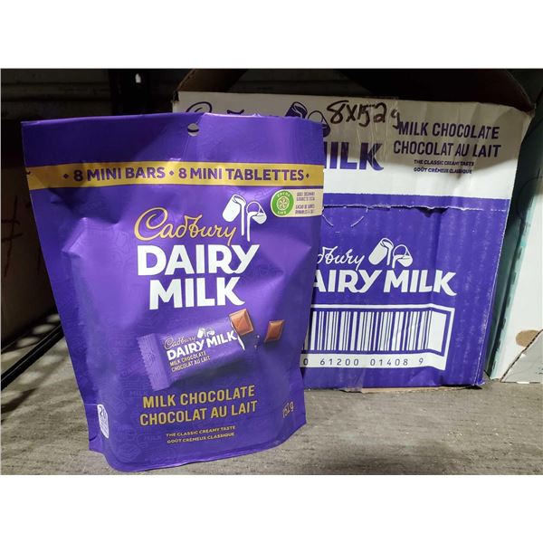 Cadbury Dairy Milk Chocolates 8x152g