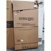 Image 1 : Sterling 36" x 34" x 75" Shower Back Wall white acrylic