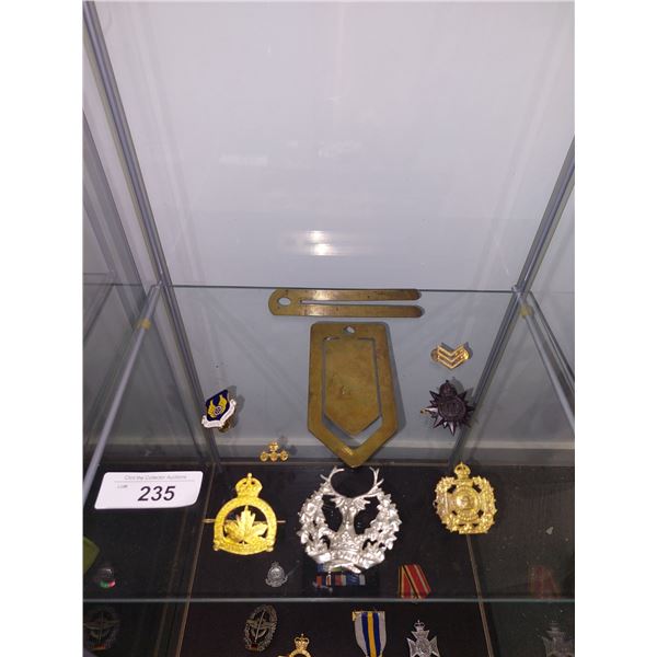 VARIOUS MILITARY BADGES & PINS