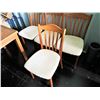 Image 2 : Scan Designs Teak Table & Chairs Cat C