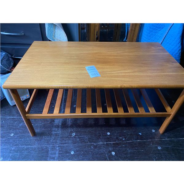 Teak Coffee Table Cat C