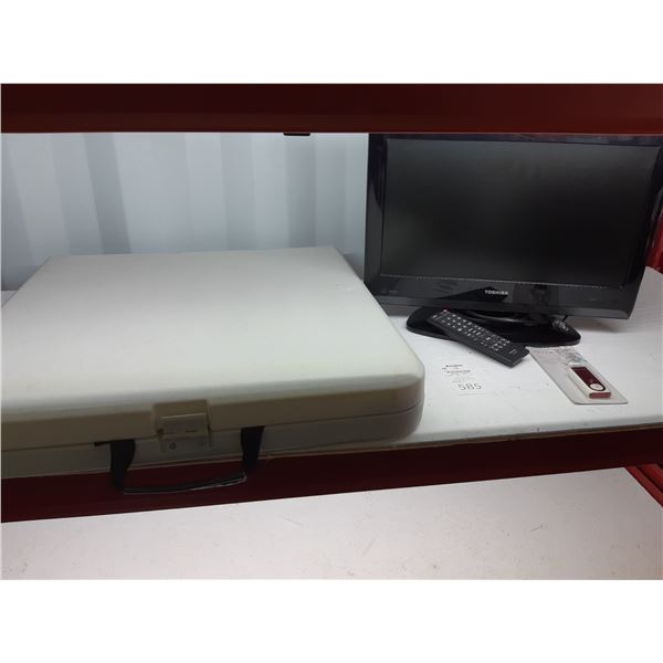 Toshiba 17" TV & Table Cat A