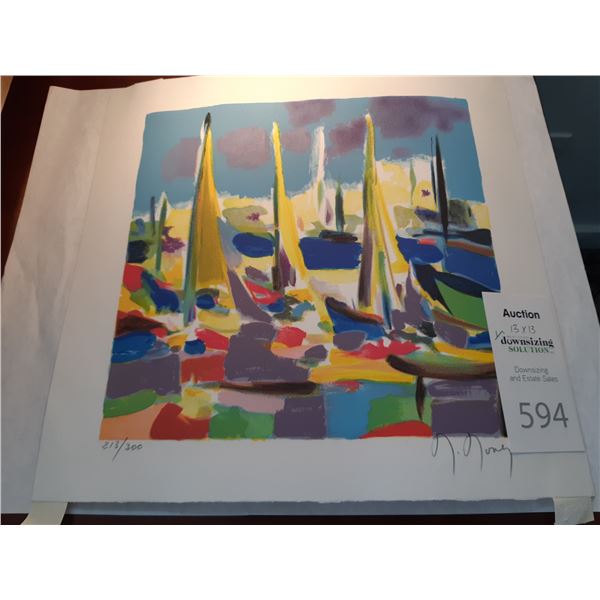 Numbered & Signed Art Cat A