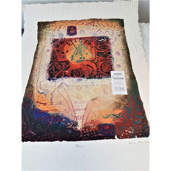 Numbered & Signed Art Cat A