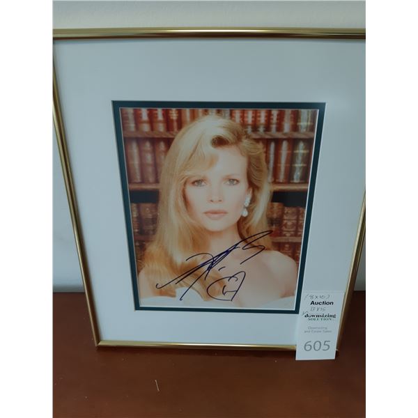 Signed Kim Bassenger Cat A