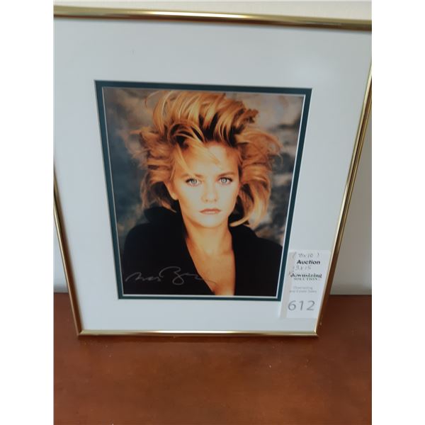 Signed Meg Ryan Cat A