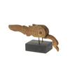 Image 1 : Antique Hand Carved Silk Thread Pulley (ANT-388)