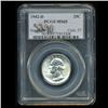 Image 3 : 1942D Washington 25c Quarter Coin Graded PCGS MS65 (COI-5290)