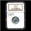 Image 3 : 1947S Washington 25c Quarter Coin Graded NGC MS66 (COI-5305)
