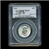 Image 3 : 1947 Washington 25c Quarter Coin Graded PCGS MS65 (COI-5308)