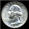 Image 1 : 1949D Washington 25c Quarter Coin Graded PCGS MS65 (COI-5312)