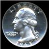 Image 1 : 1963 Washington 25c Proof Quarter Coin Graded NGC PR68 DCAM (COI-5371)