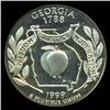 Image 1 : 1999S Georgia 25c Proof Quarter Coin Graded ICG PR70 DCAM (COI-5418)