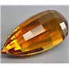 Image 1 : 21.51ct Sublime  Golden Yellow Briolette Citrine    (GEM-16195)