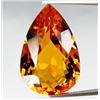 Image 1 : 33.87ct Very Nice  Pear Cut Orange Citrine AAA  (GEM-16475)