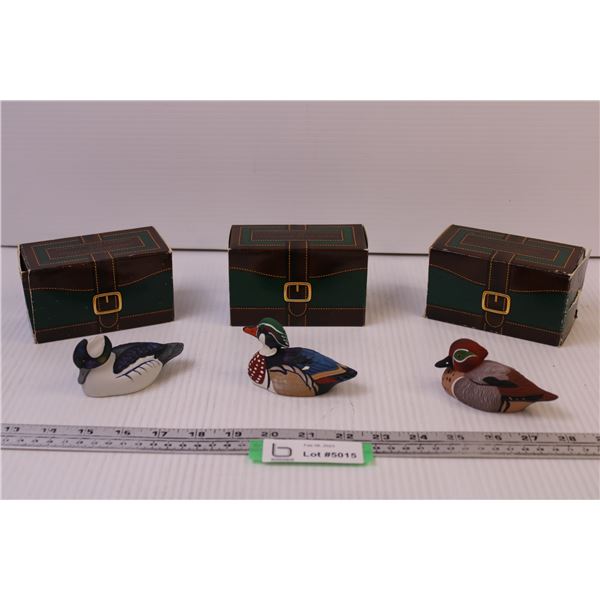 (3) Avon Collectible Ducks (NIB)