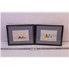 Image 1 : (2) Framed Prairie Watercolours
