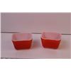 Image 2 : (2) Pyrex Refrigerator Containers (No Lids)