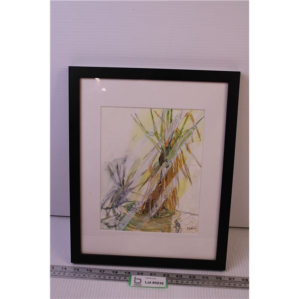 Framed Watercolour