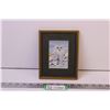Image 1 : Framed Woven Owl Picture
