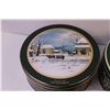 Image 2 : (3) Currier & Ives Tins