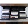 Image 2 : (2) Cassette Holders with Assorted Cassettes by Various Artists